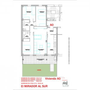 Plano vivienda A0 (baja)